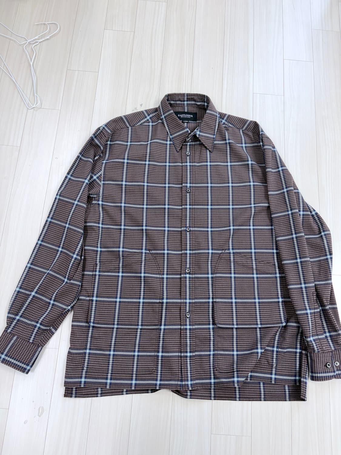 이스트로그 체크 셔츠 자켓 상품이미지2