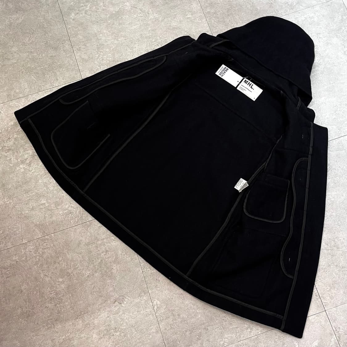 MHL 마가렛호웰 울 후드 더플코트 상품이미지7