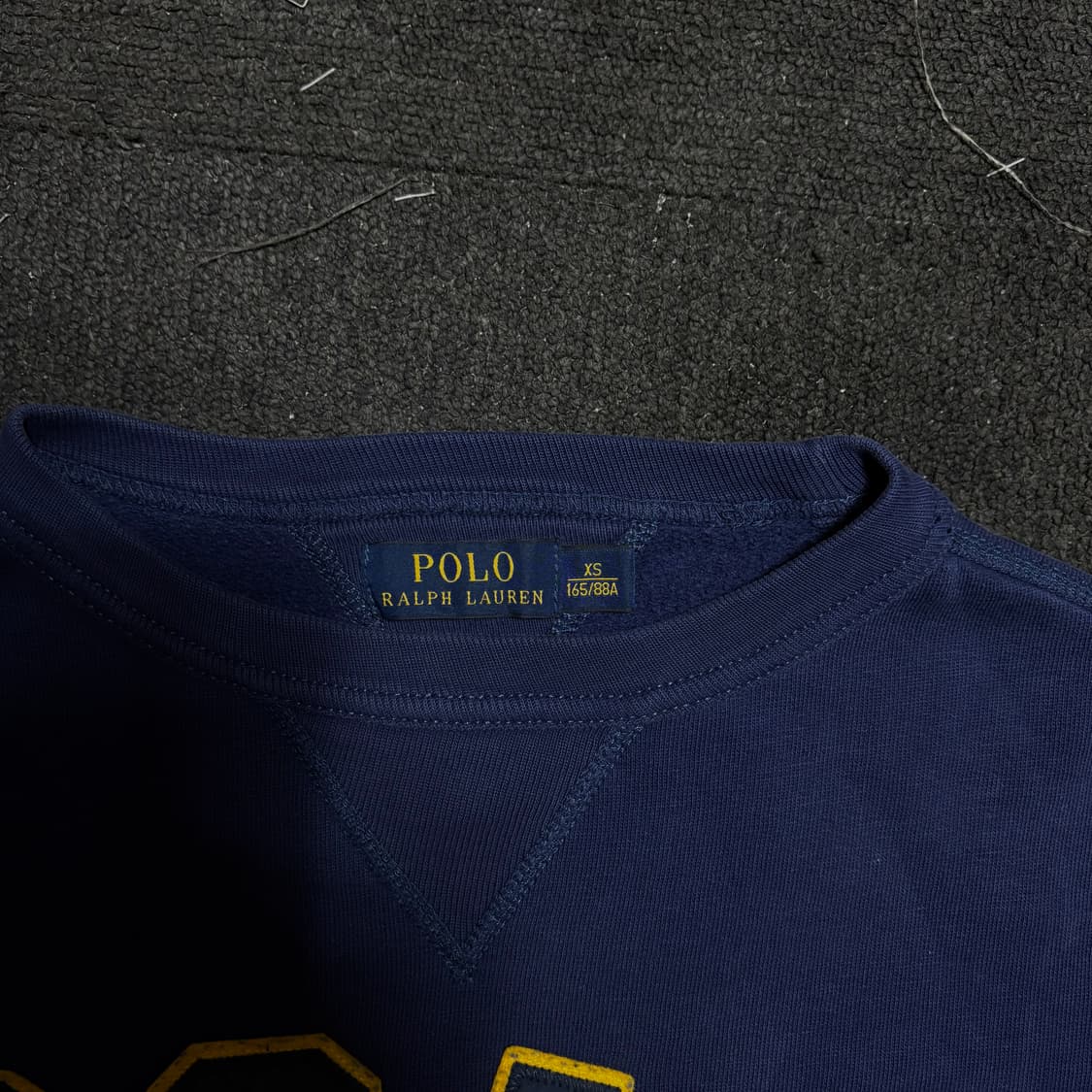 폴로랄프로렌 빅로고 네이비 맨투맨 XS 상품이미지6