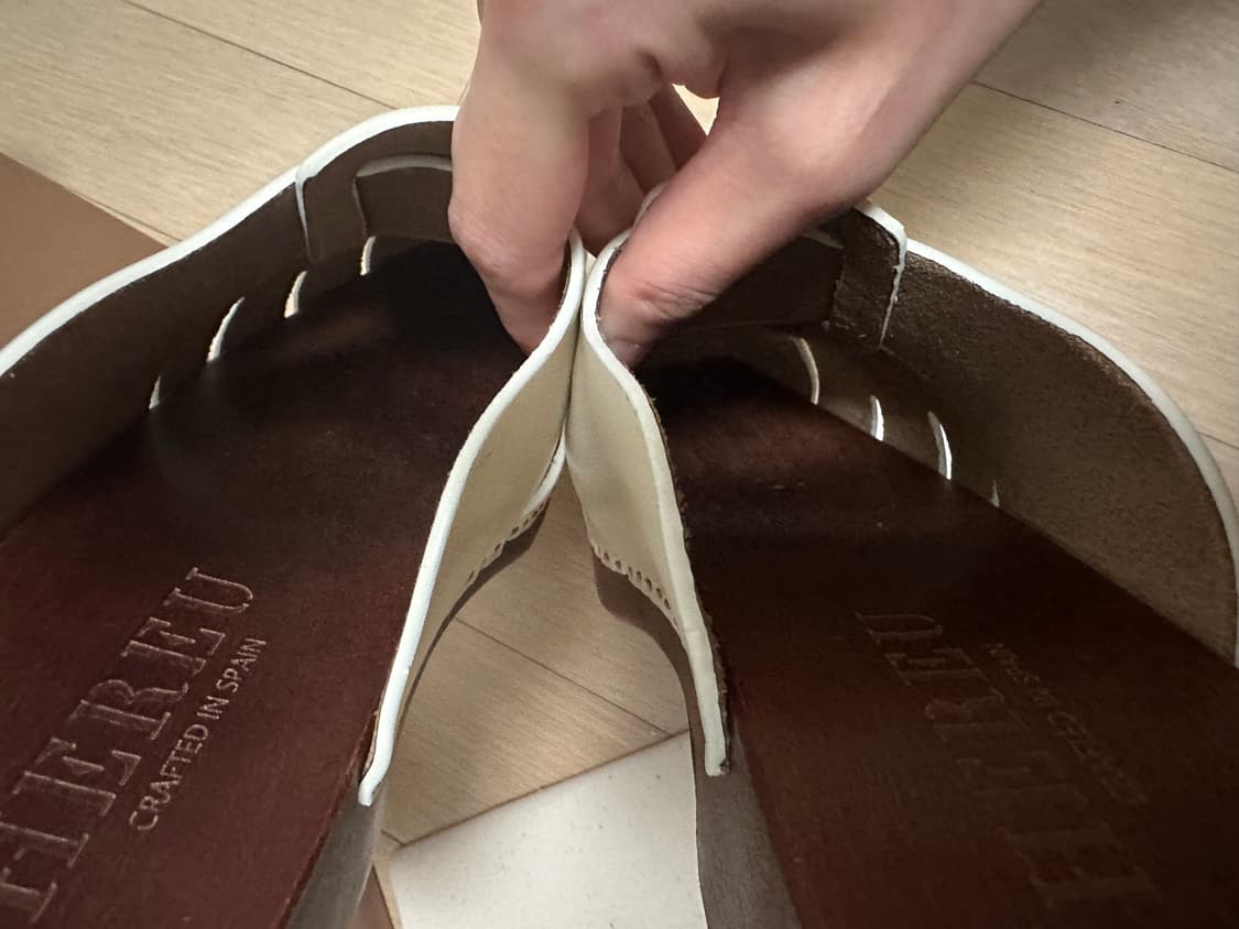 헤레우 루시아 커스터드 클로그 로퍼 36 상품이미지7