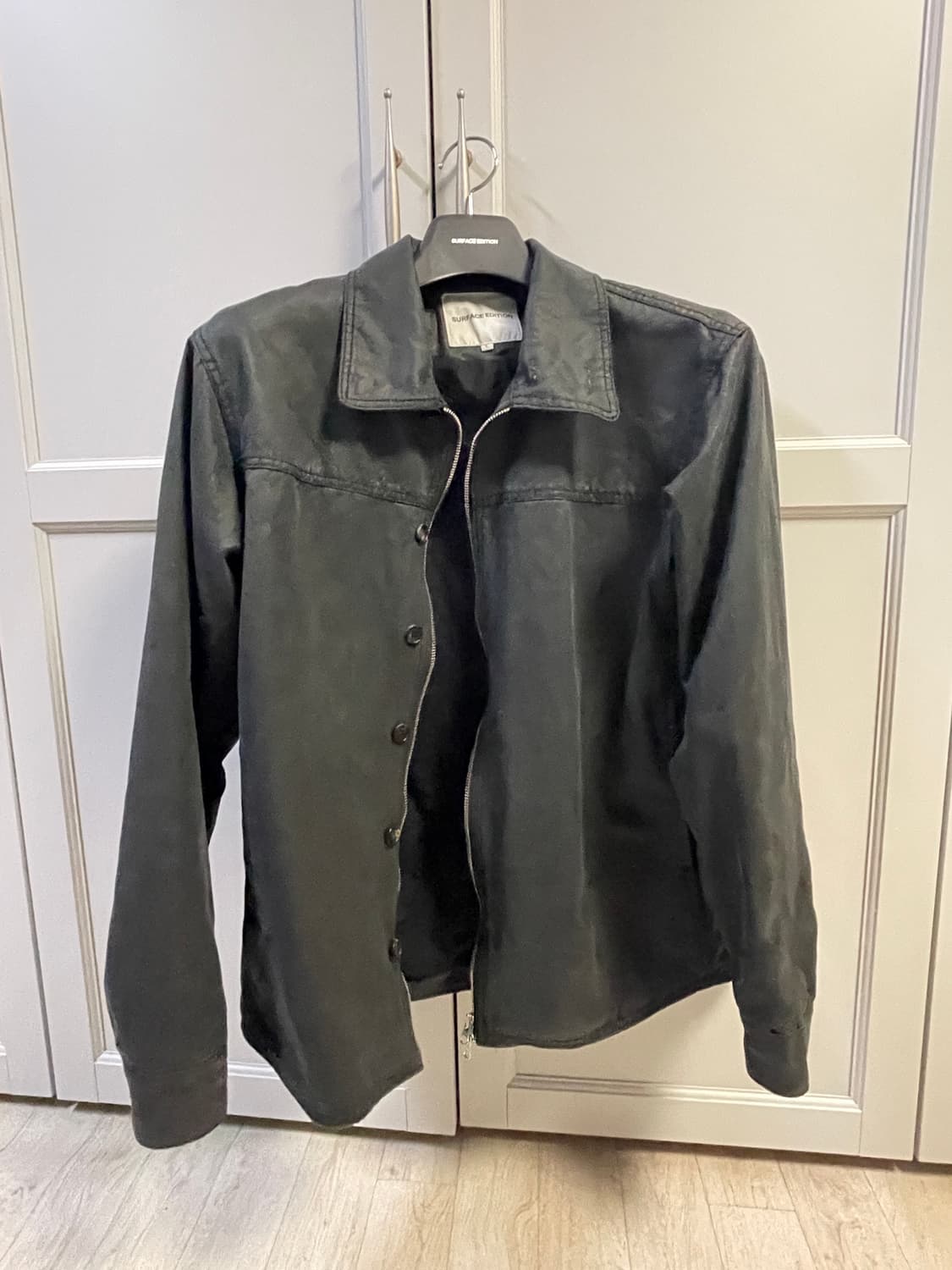 서피스에디션 버튼 셔츠 자켓 상품이미지1