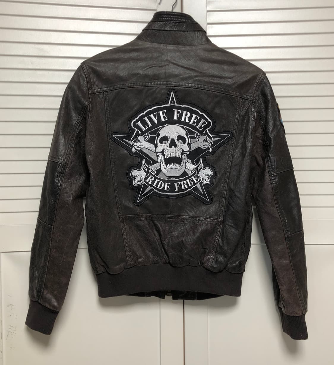 DOHC 오리지날 가죽 자켓 항공점퍼 상품이미지4