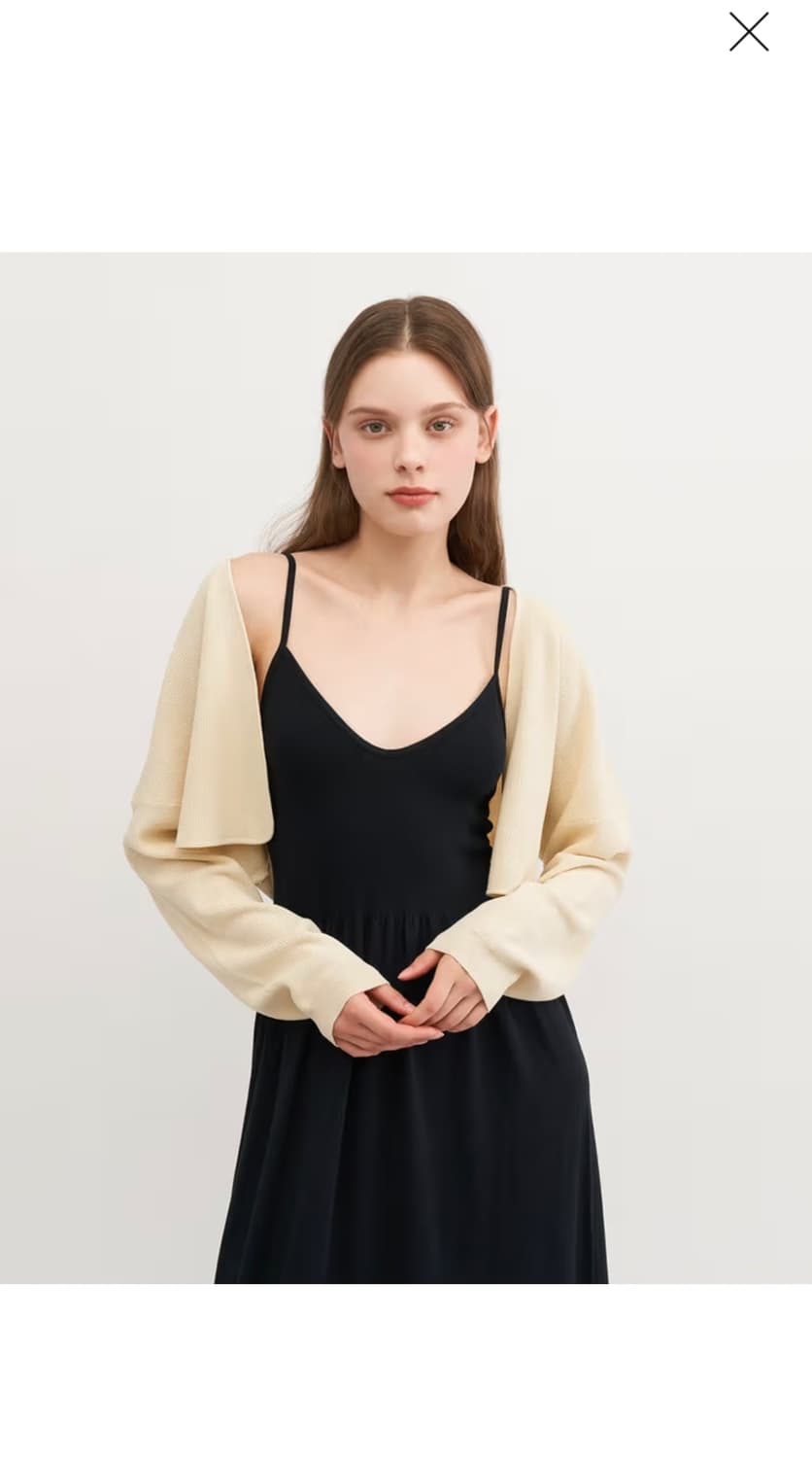 세컨스킨 2NDSKIN 썸머 쿨 커버업 볼레로 가디건 상품이미지1