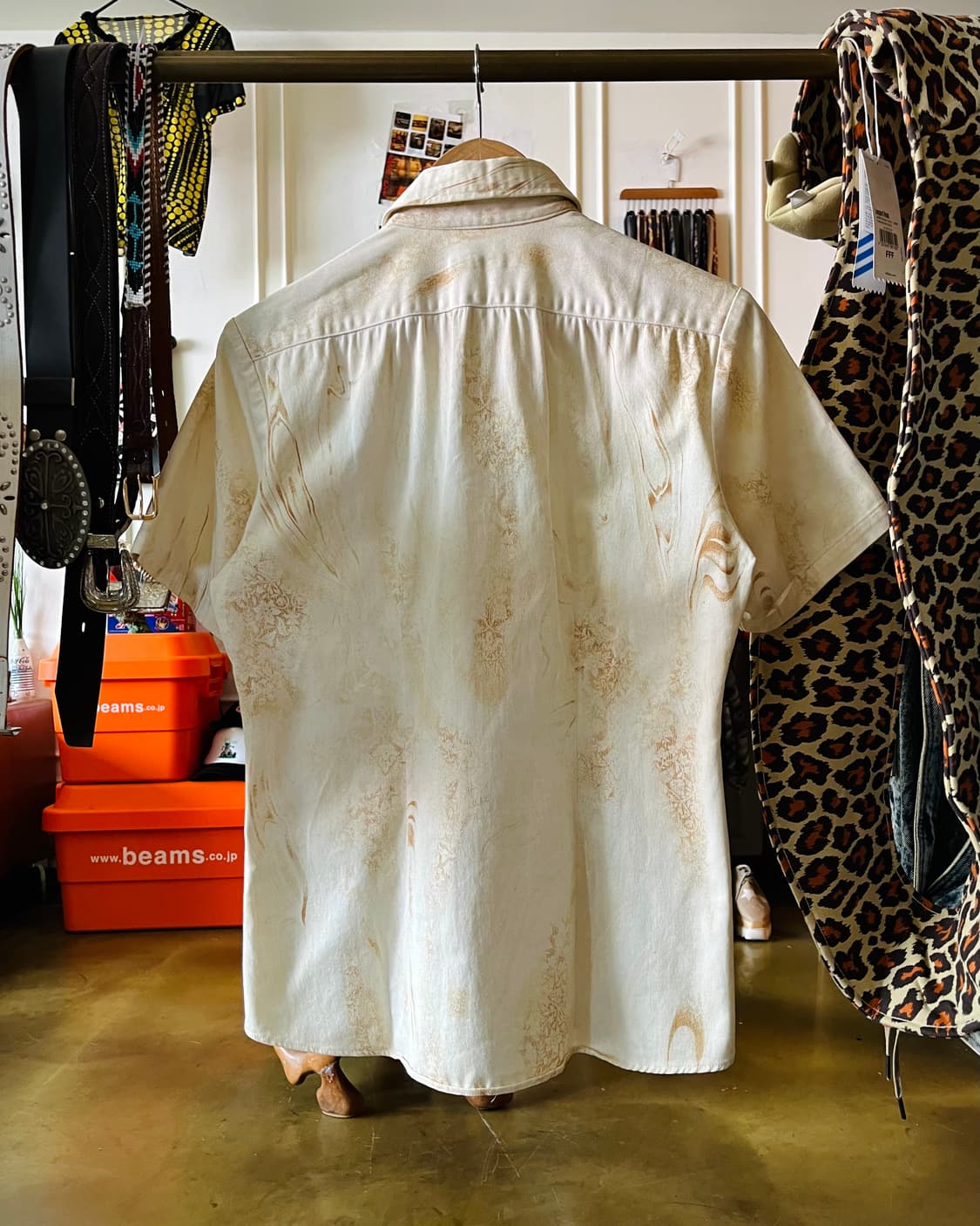 TORNADO MART Antique Pattern 1/2 Shirt 상품이미지8
