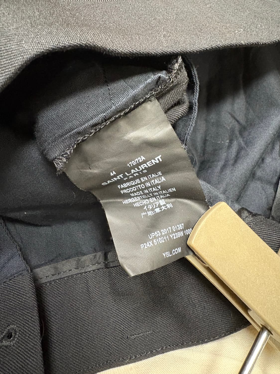 생로랑 17ss 슬랙스 상품이미지4