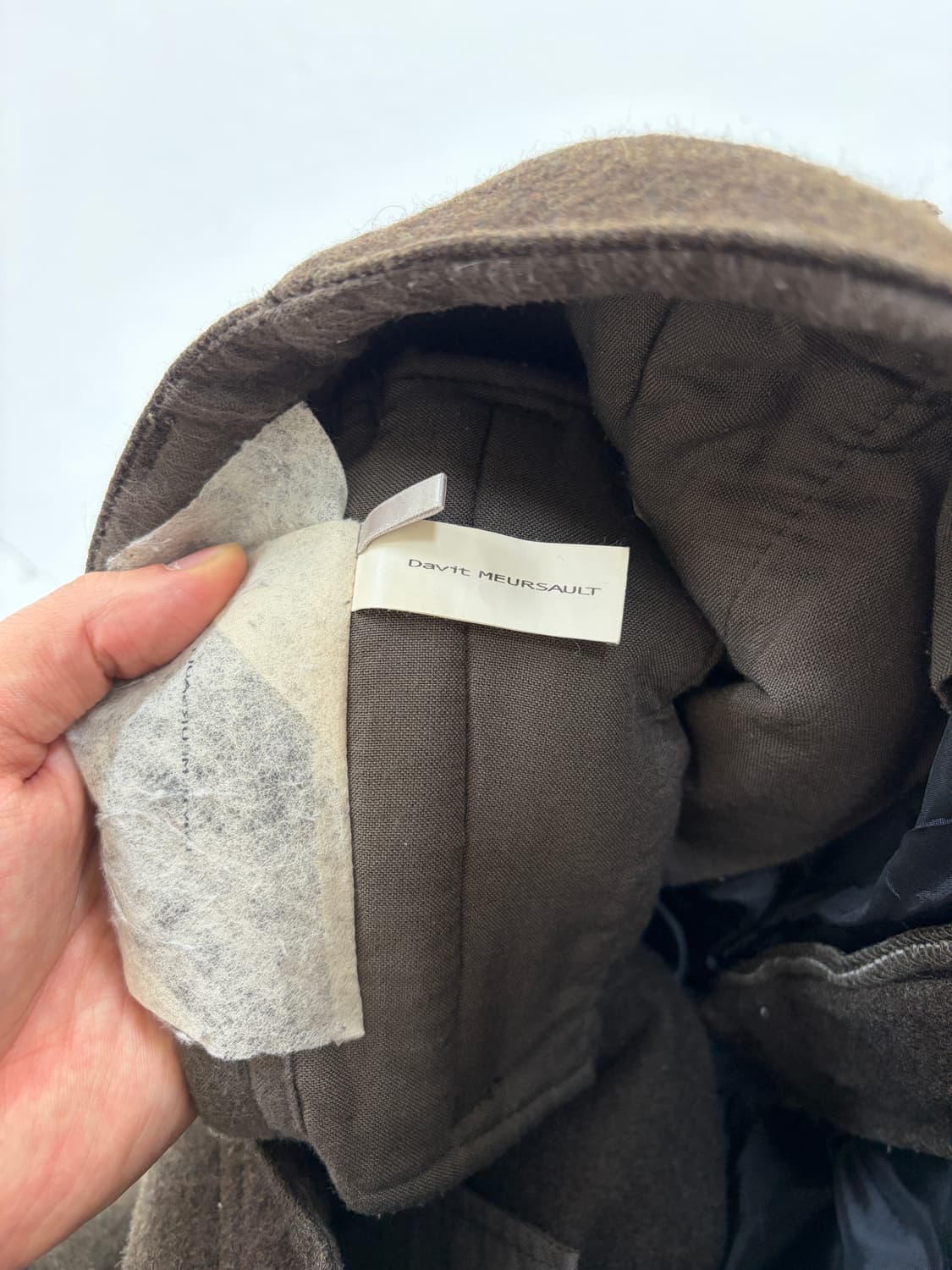 다빗 뫼르소 울 카고 팬츠 상품이미지5