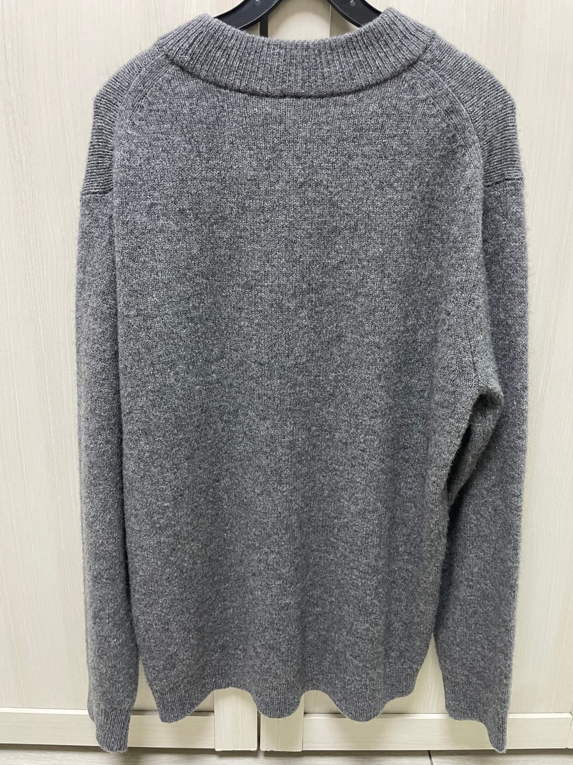 무인양품 무지라보 MUJI LABO 컴프레스드 울 하이넥 풀오버 M 상품이미지5