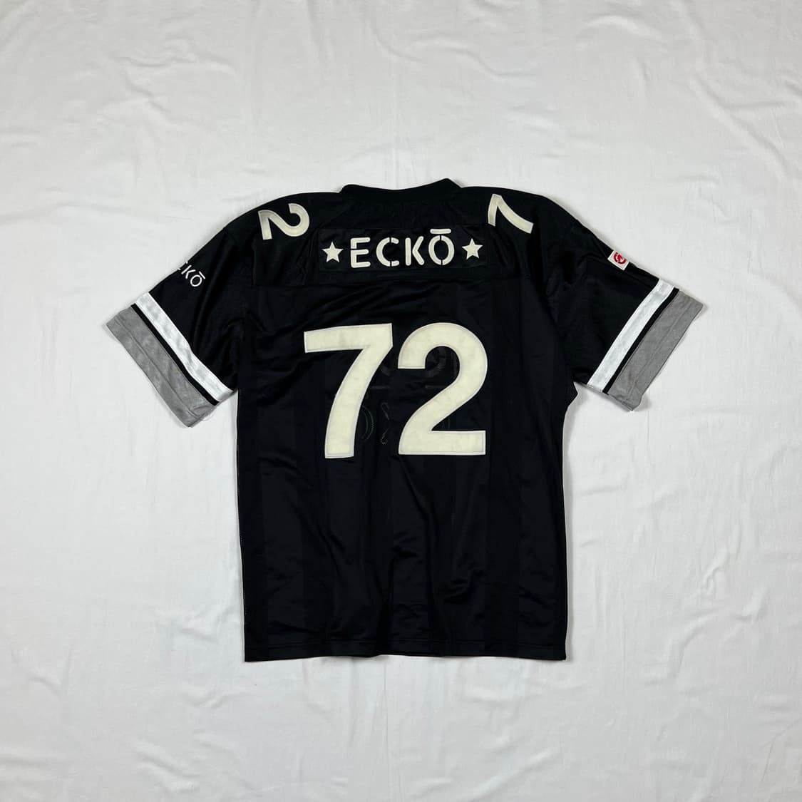90’s 에코언리미티드 ecko unltd 로고 반팔 메쉬져지 상품이미지7