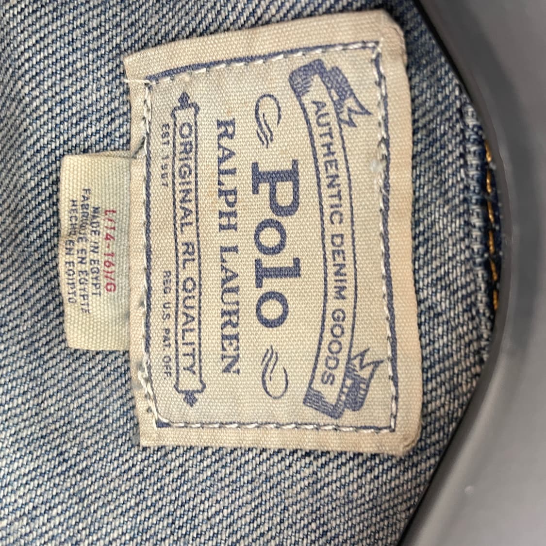 폴로 데님 트러커 자켓 44 상품이미지4