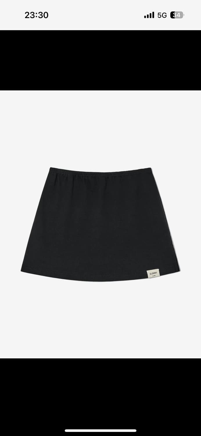 글로니 G CLASSIC MINI SKIRT (BLACK) 상품이미지2