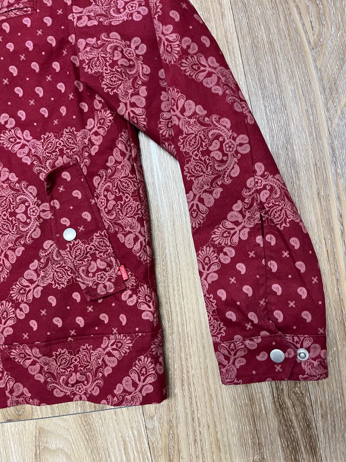 크리틱 페이즐리 워크 자켓 M 상품이미지3