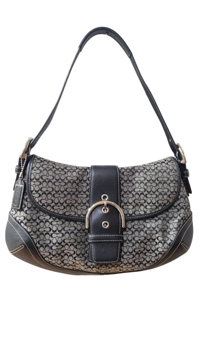 코치빈티지 소호 시그니처 숄더백 y2k 갸루 히메 상품이미지1