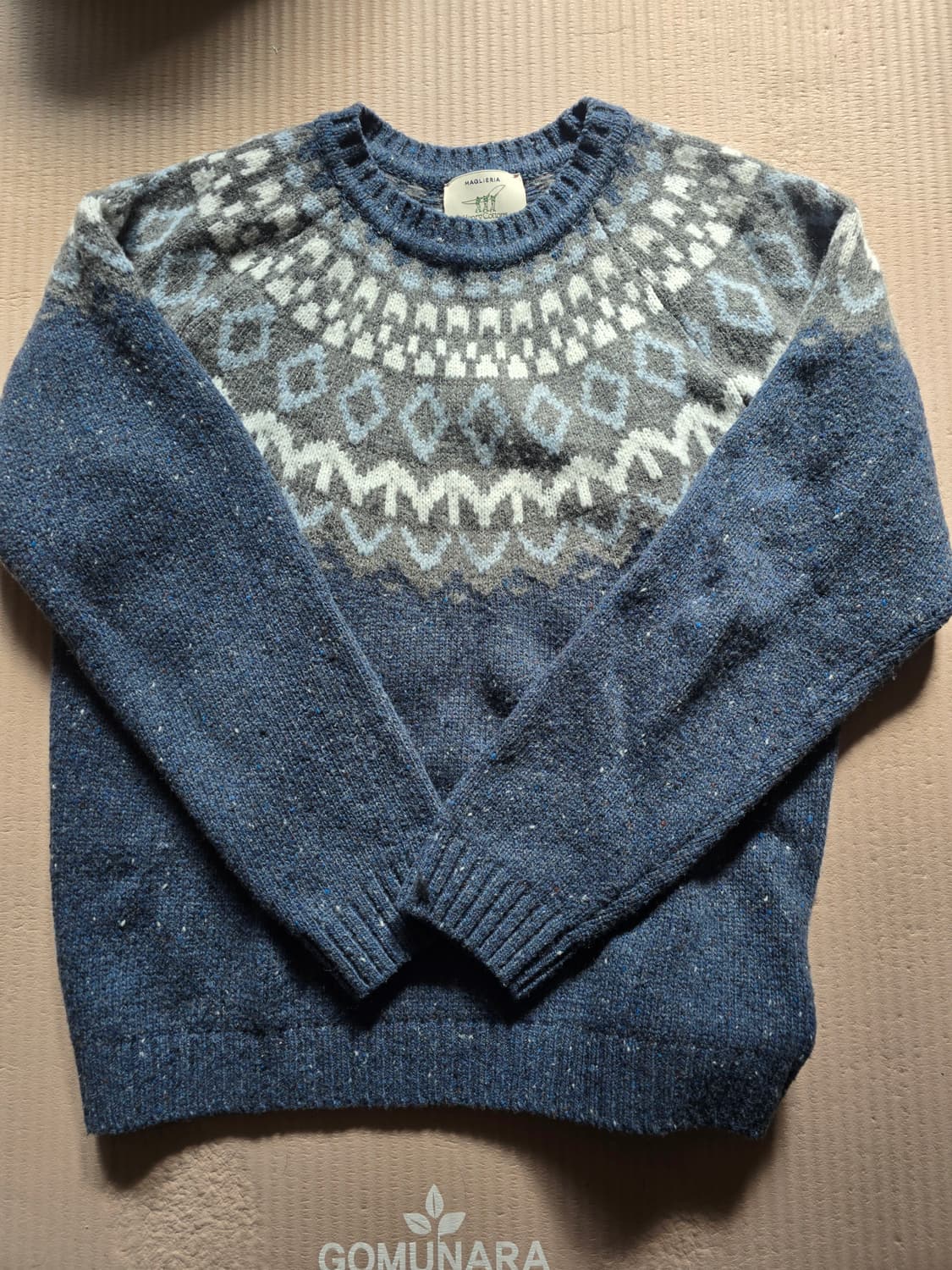 헨리코튼 노르딕 라운드 니트 105 상품이미지1