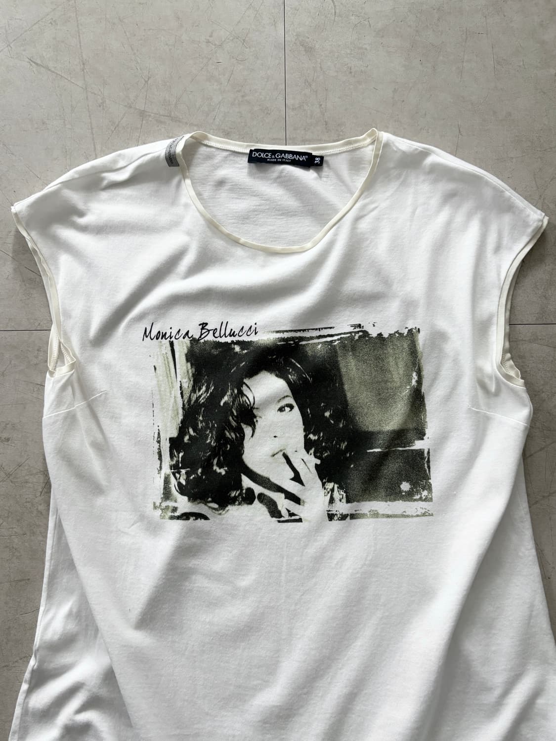 Monica bellucci print sleeveless 상품이미지3