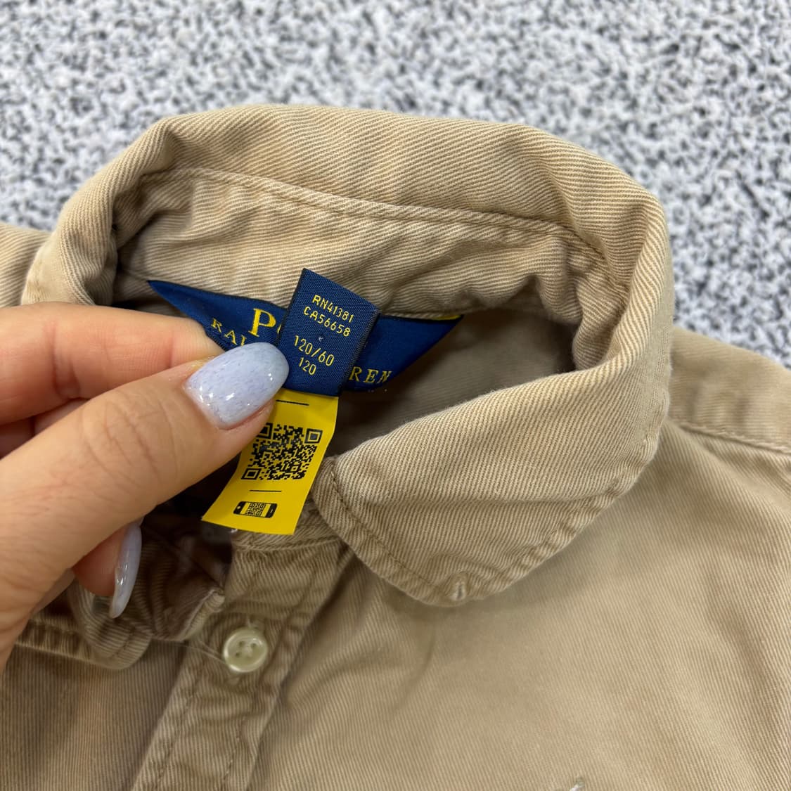 120 폴로 랄프로렌 여아 카라 원피스 0310J 상품이미지4