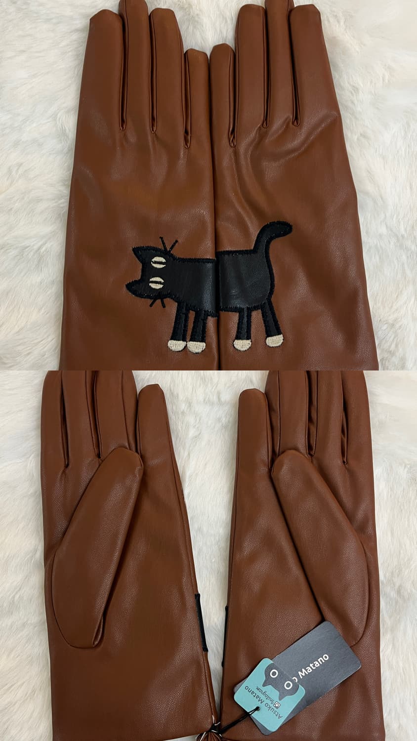 🐈‍⬛ Atsuko Matano 가죽 장갑 상품이미지3