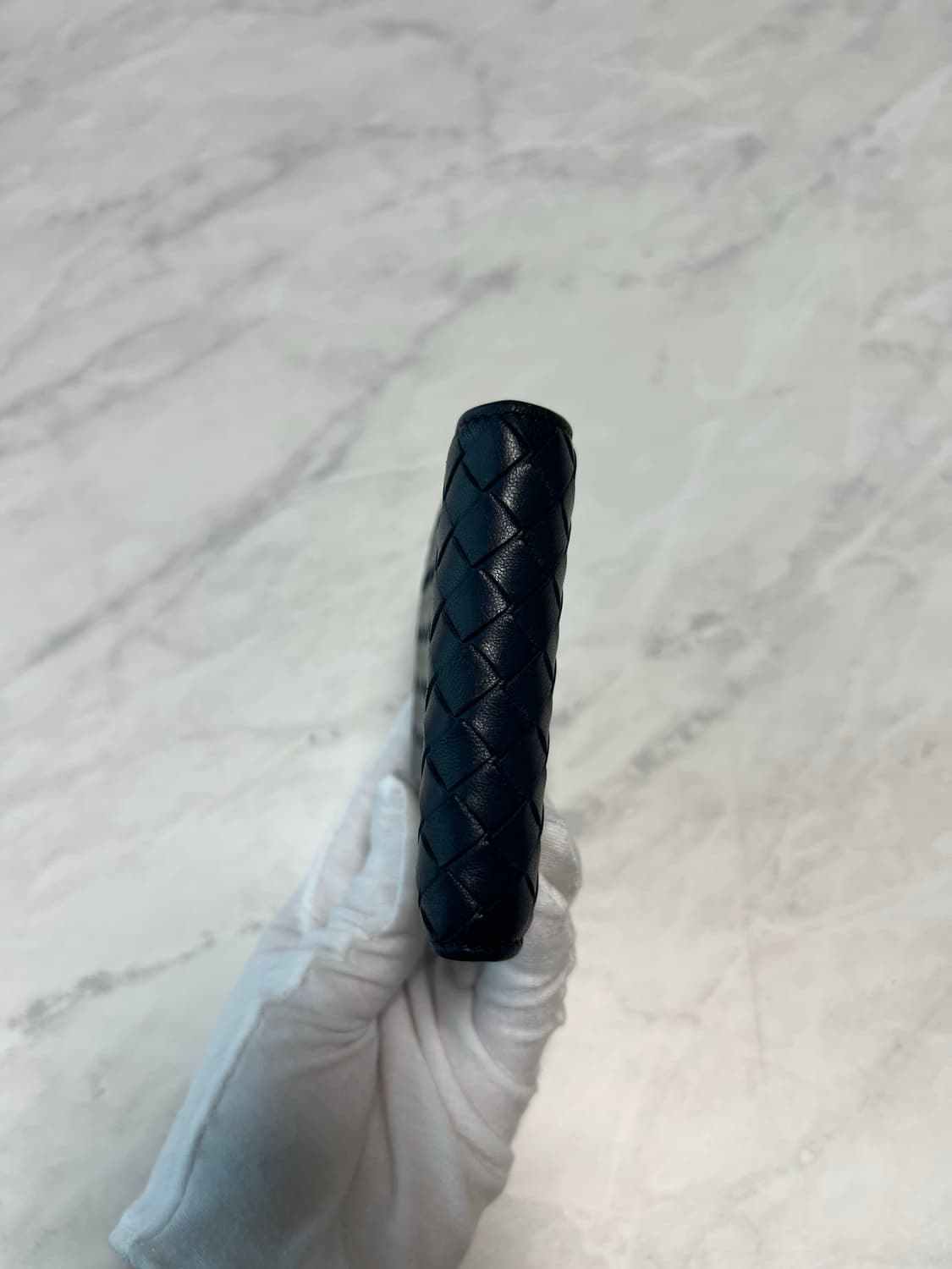 보테가베네타 반지갑 네이비 상품이미지7