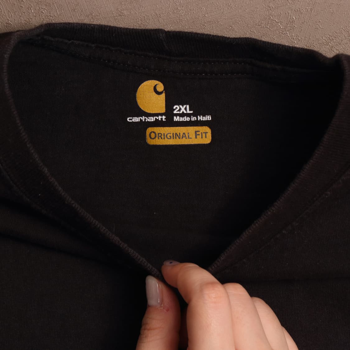 칼하트 프린팅 롱슬리브 A1338 상품이미지3