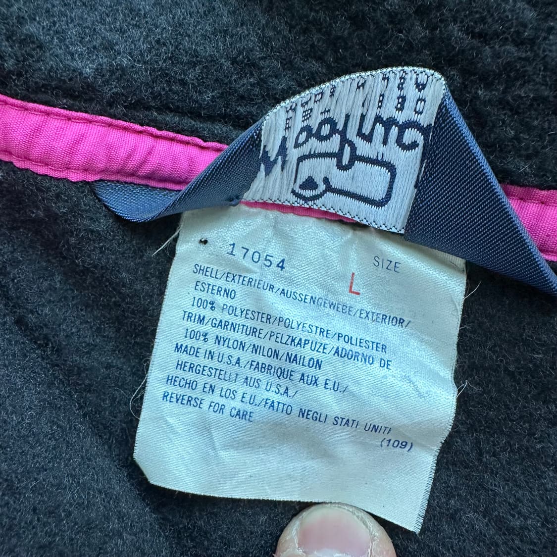 70‘s 울리치 플리스 made in usa 상품이미지4