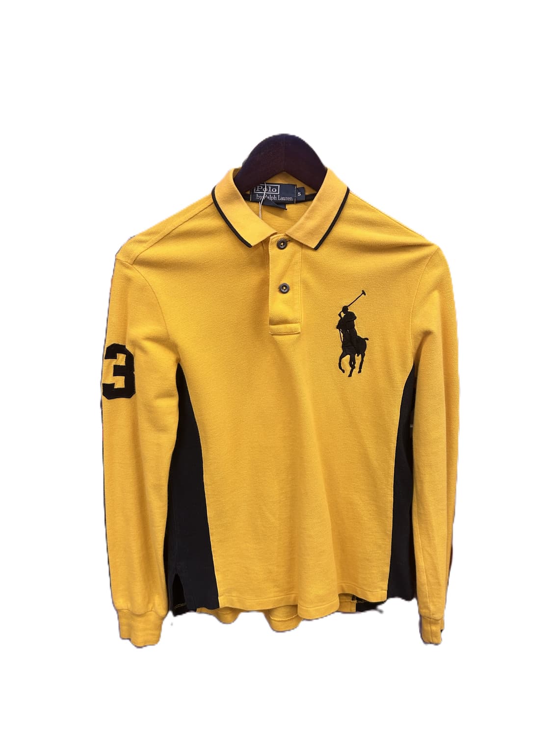 폴로 랄프 로렌 커스텀 슬림 핏 긴팔 폴로 셔츠 상품이미지1