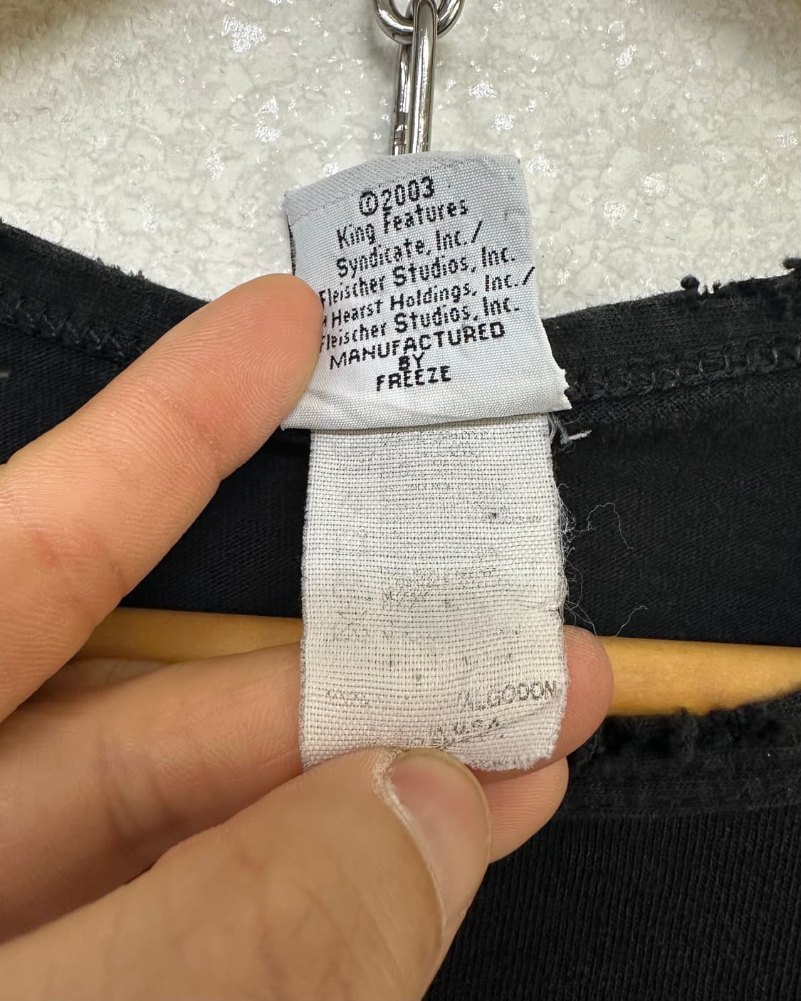 (L)00'S BETTY BOOP USA TEE-M2092 상품이미지3