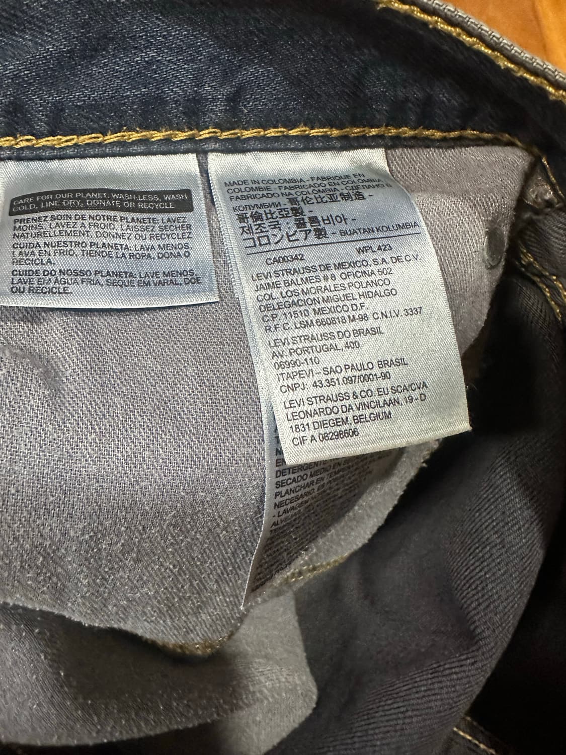 리바이스 505 W32 L32 상품이미지5