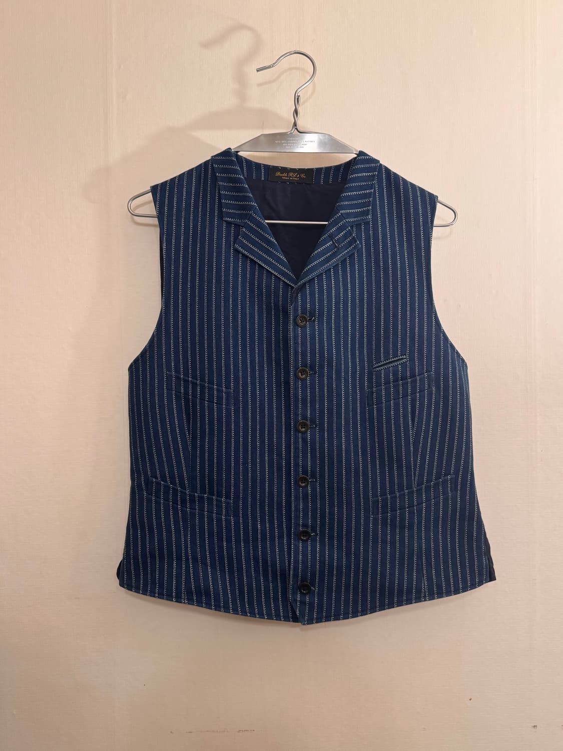 RRL 스트라이프 베스트 상품이미지1