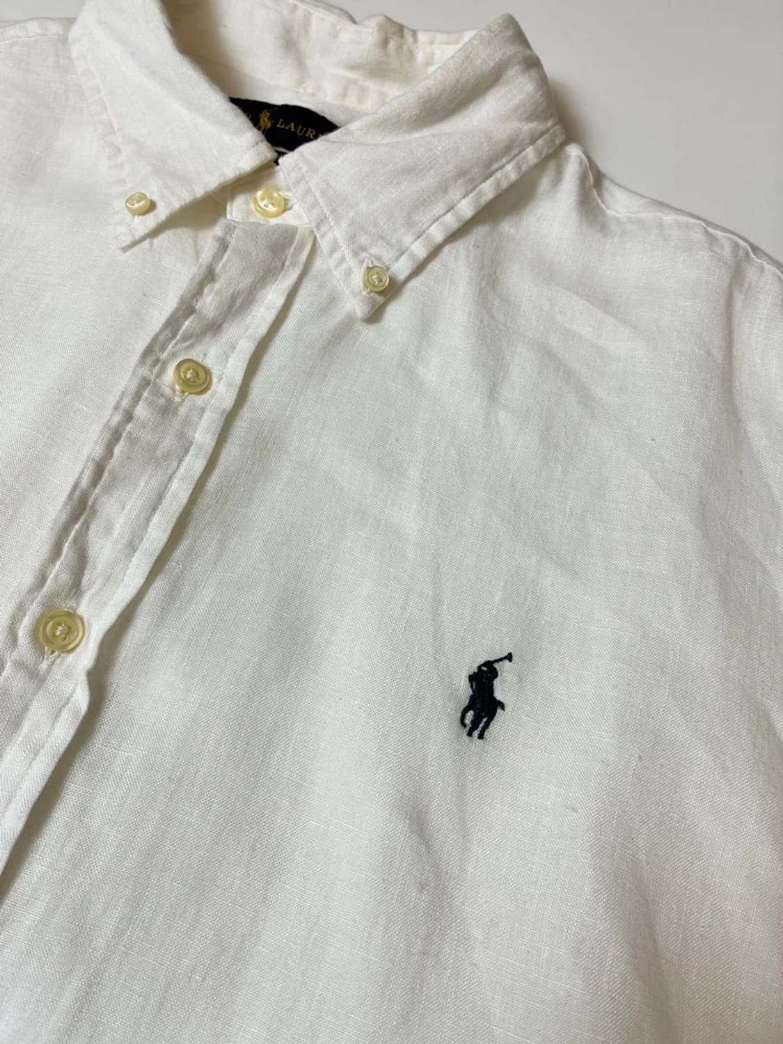 폴로 랄프로렌 클래식핏 100% 린넨 셔츠 PN8090 상품이미지3