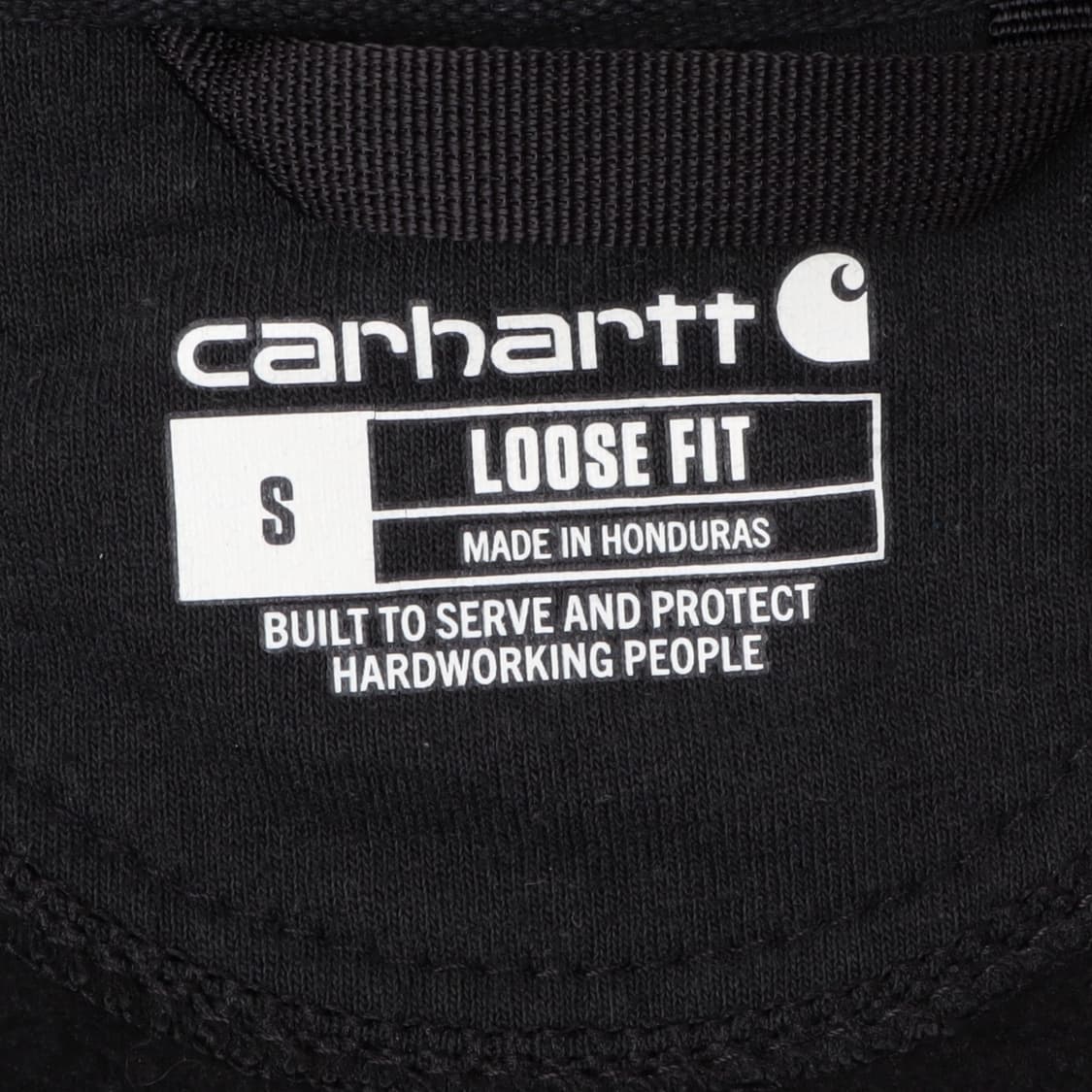 칼하트 k122 블랙 루즈핏 후드집업 상품이미지7