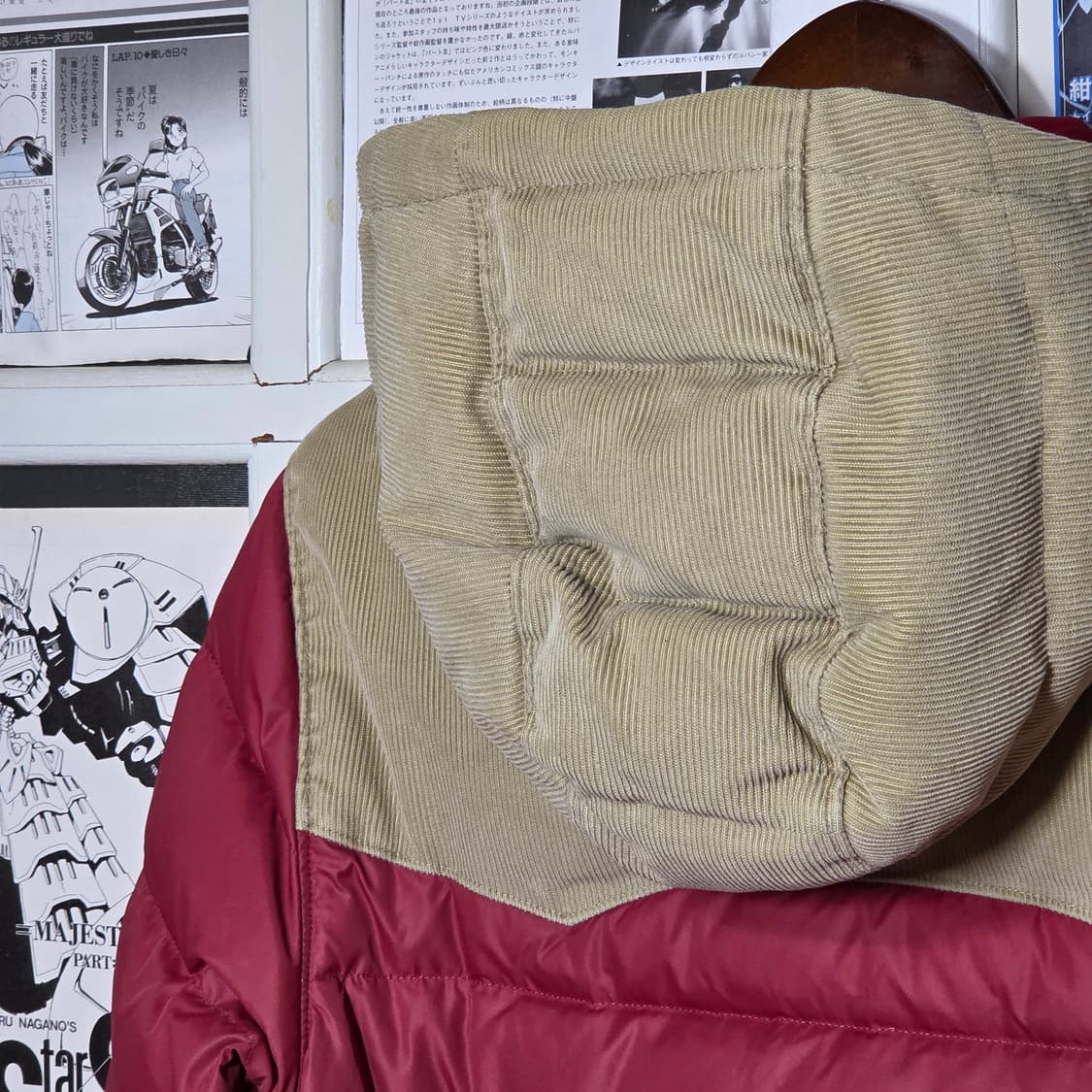 리바이스 코듀로이 배색 웨스턴 덕다운 패딩 상품이미지7