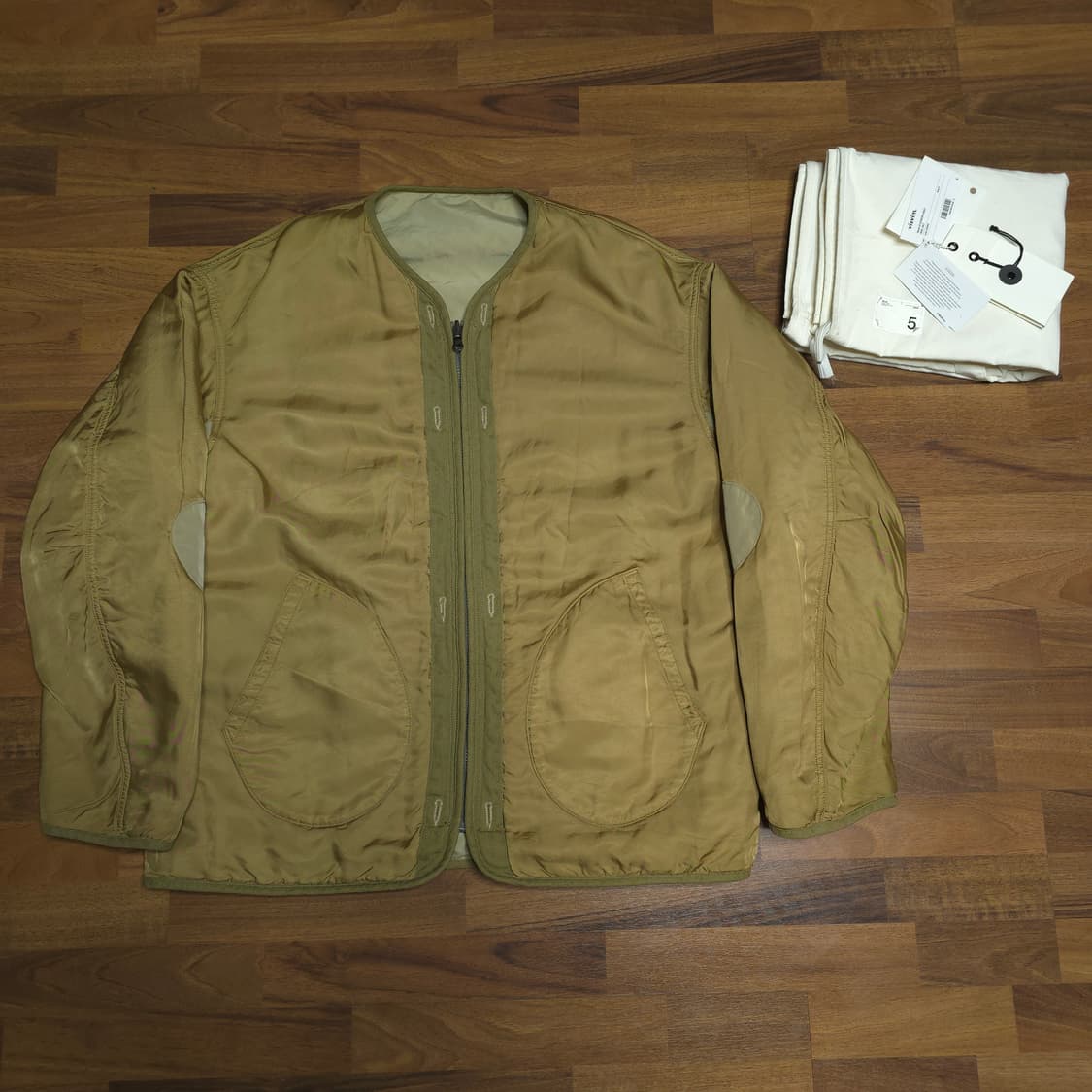 [5]비즈빔 22aw spot 아이리스 자켓 카키 visvim iris 상품이미지5