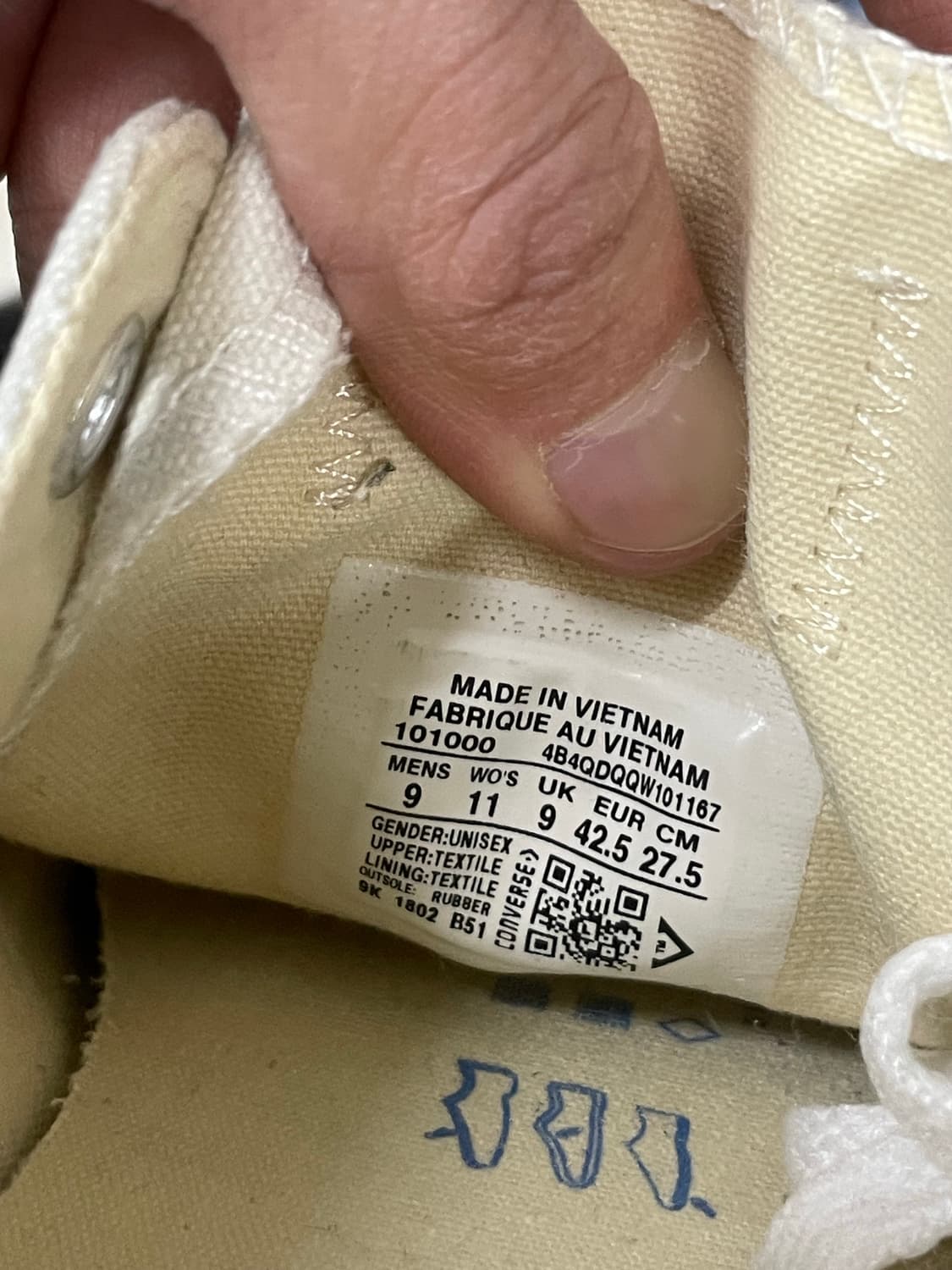 컨버스 올스타 화이트 로우 275 상품이미지10