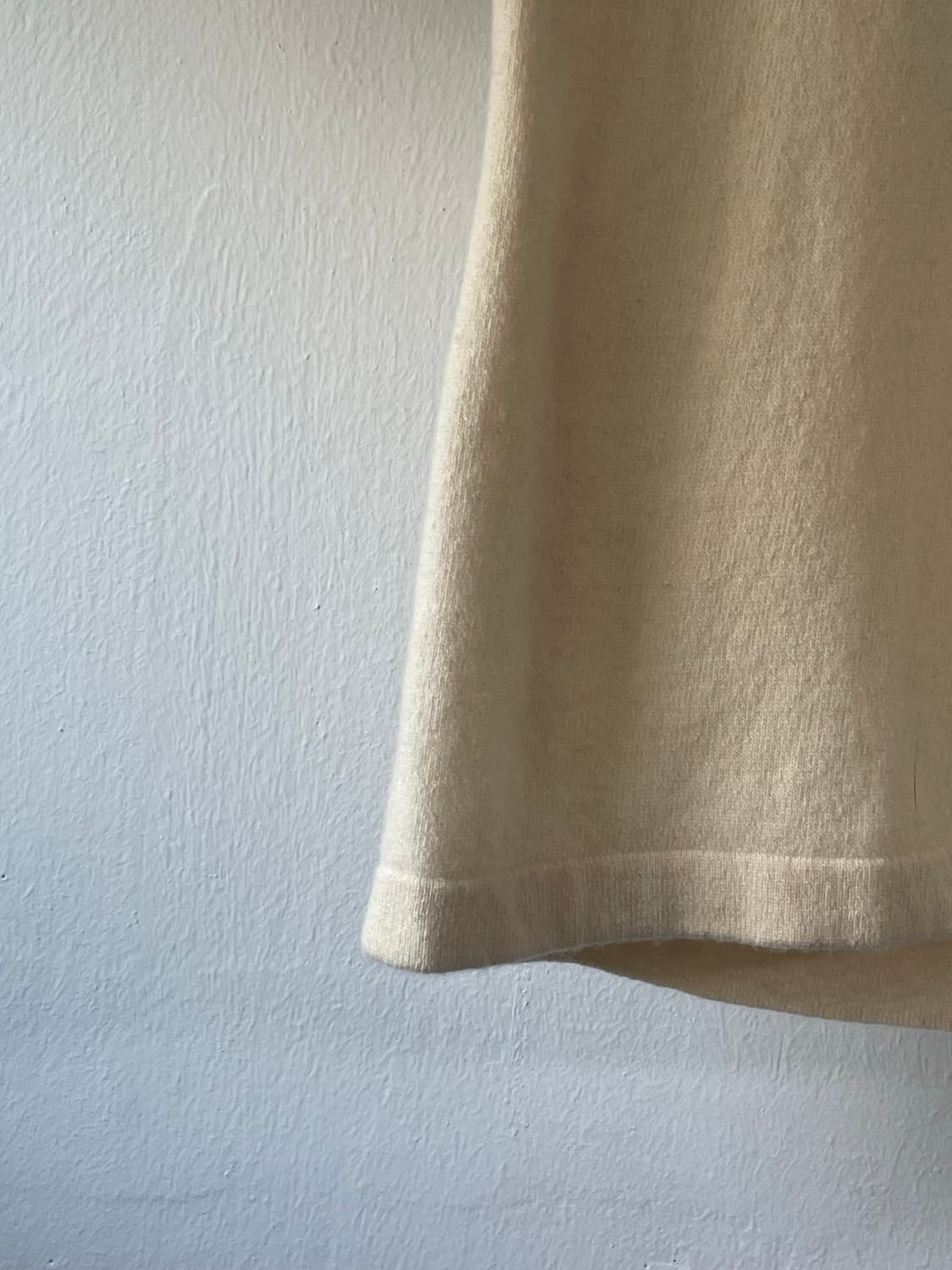 시엔느 울 라운드 크림 니트 새상품 상품이미지5