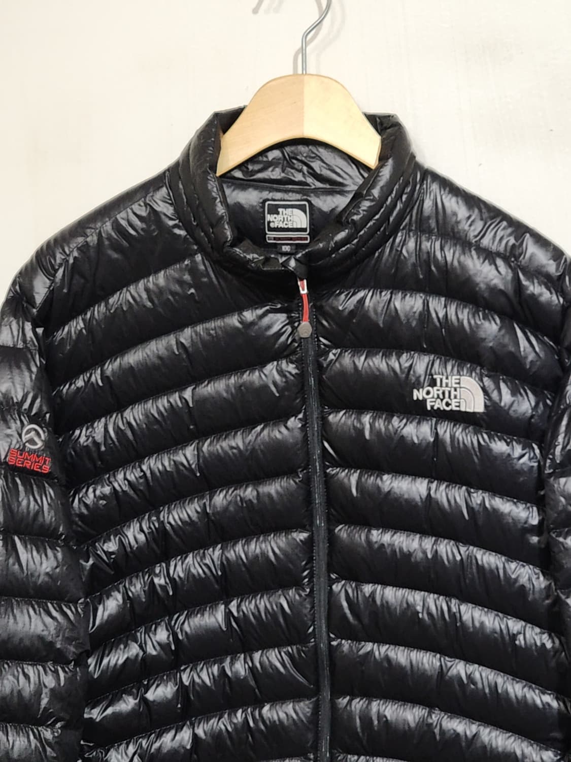 (100) 노스페이스 경량패딩 점퍼 블랙 서밋시리즈 800 다운자켓  상품이미지2