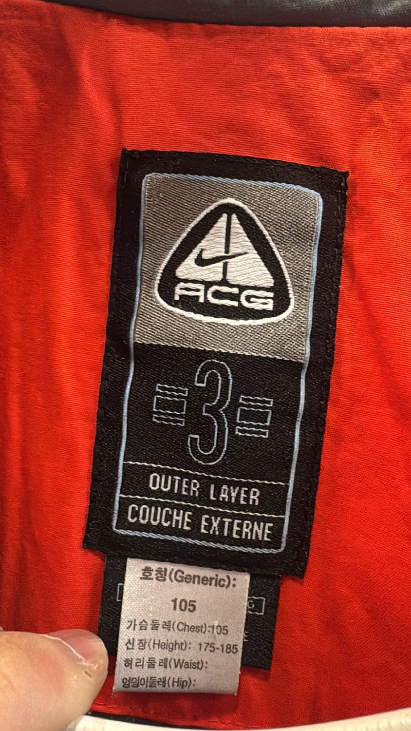 Nike ACG 빨간색 아우터 레이어 105 상품이미지5