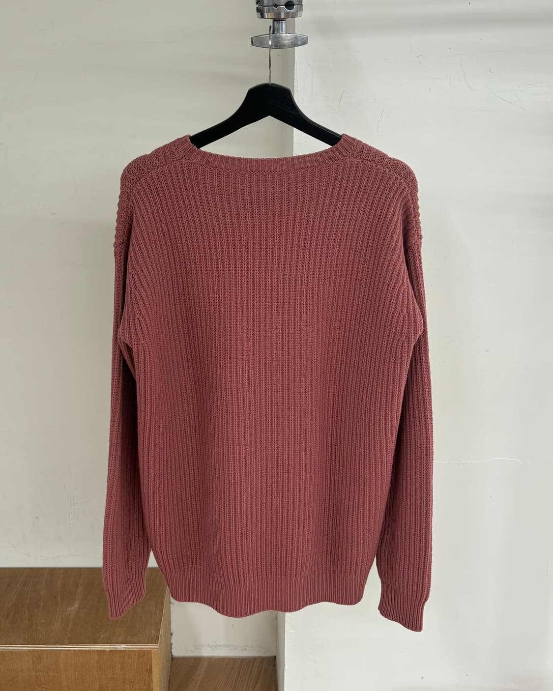 로샤스 더스티 로즈 울 니트 상품이미지6