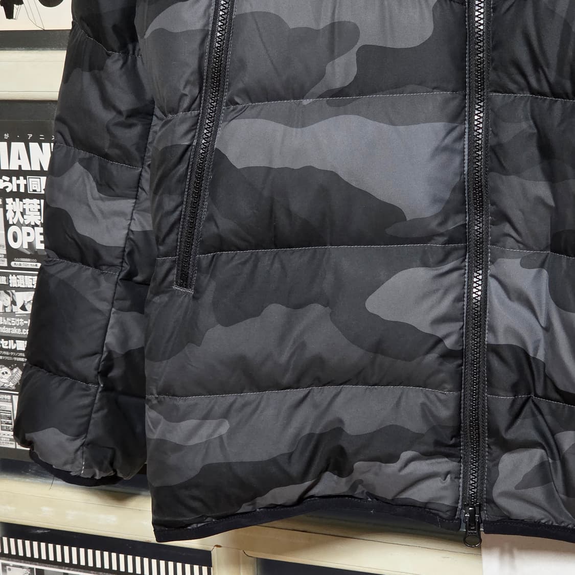 나이키 윈드러너 다운필 그레이 카모 패딩 상품이미지4