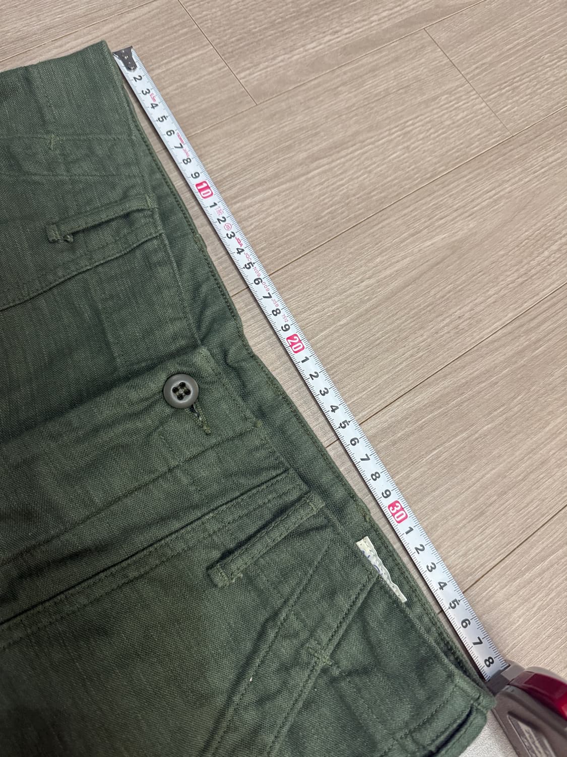 orslow 오어슬로우 퍼티그 레귤러핏 1사이즈 노수선 상품이미지3