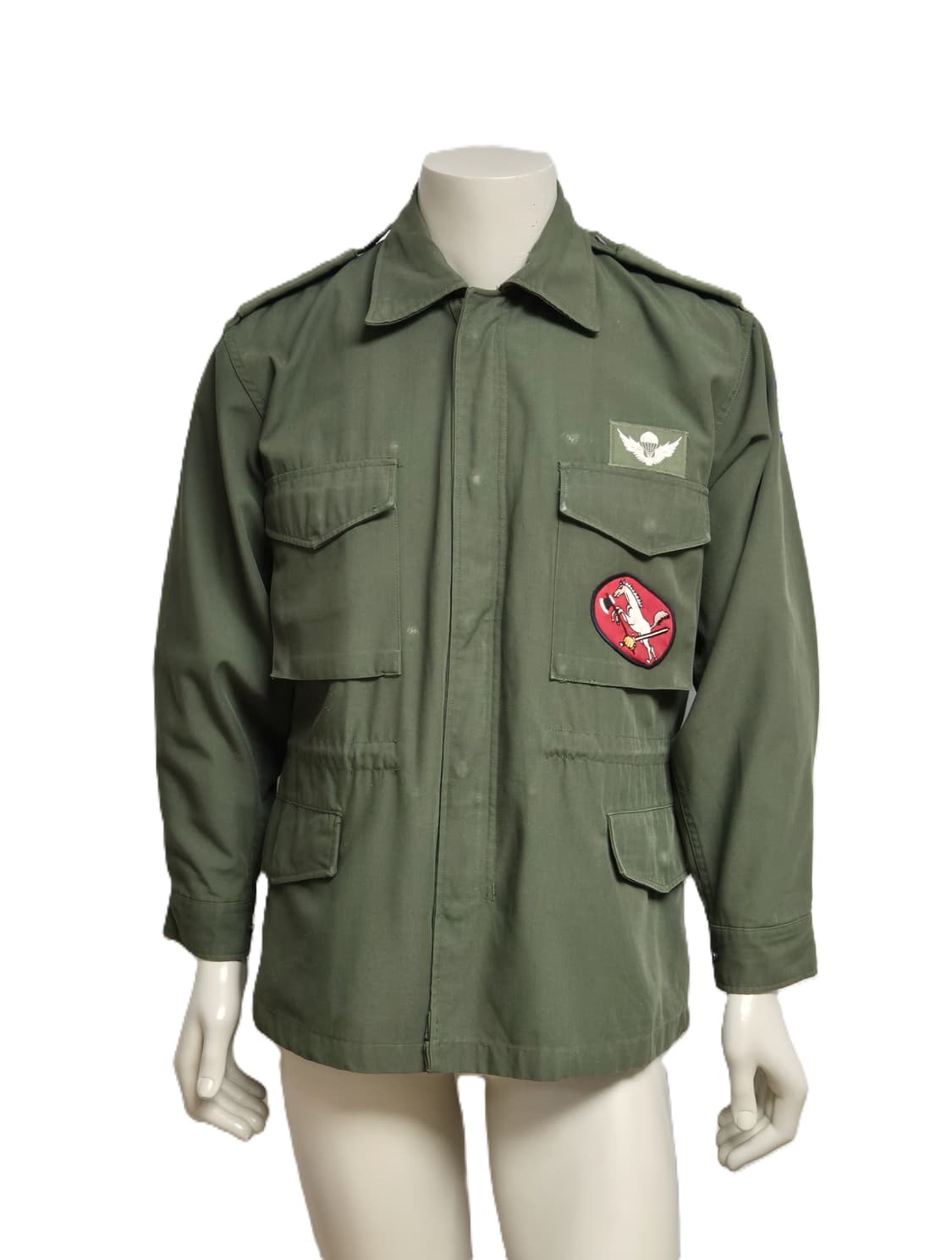 육군 구형 9사단 수색대대 중위 민무늬 야전상의 전투복 상의 자켓 (L) 상품이미지1