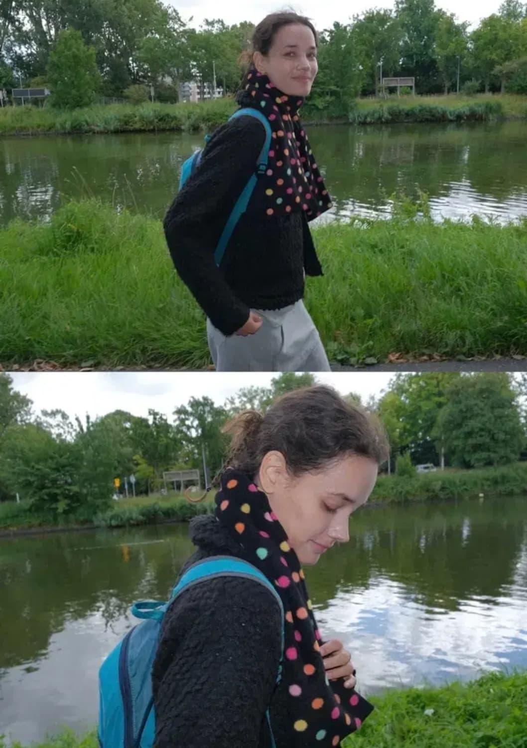 페스토 도트 머플러 상품이미지1