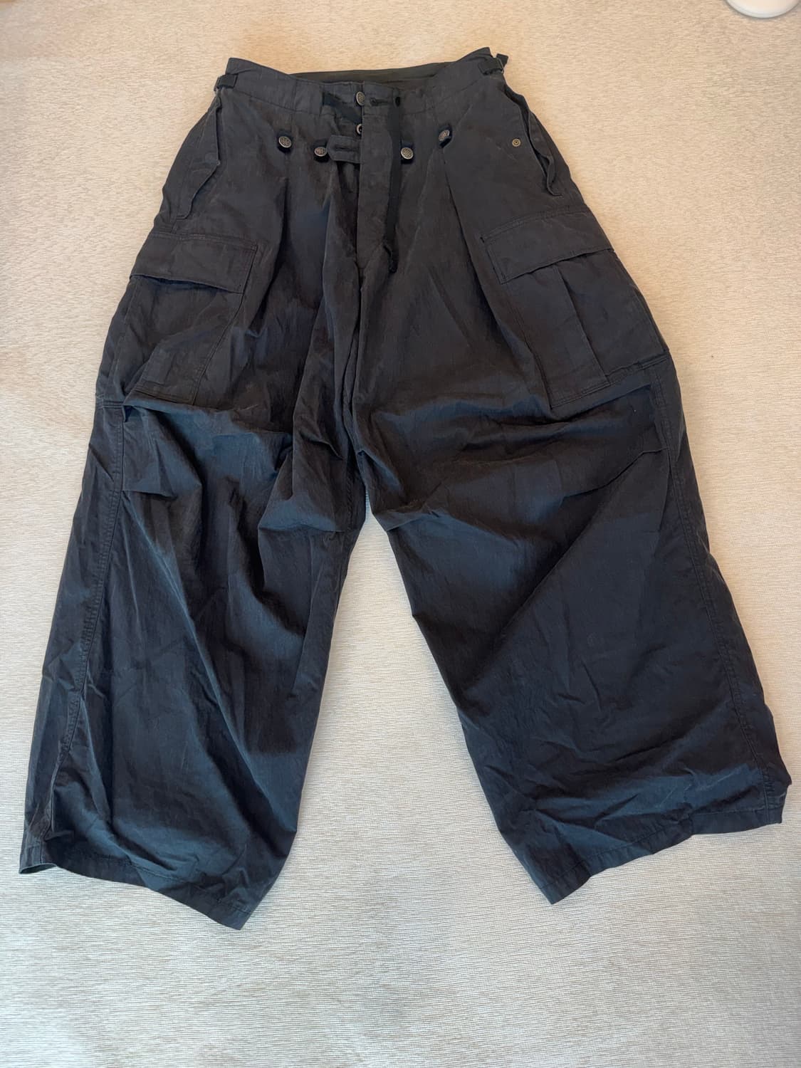 캐피탈 립스탑 점보 카고 팬츠 블랙 2사이즈 상품이미지3