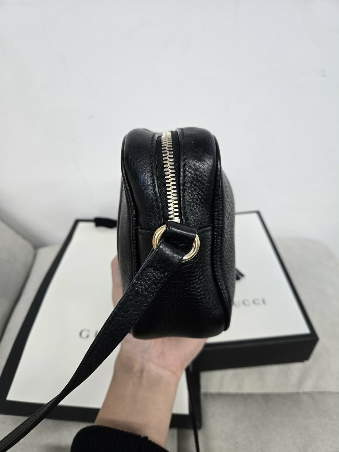 [보증서 정품]구찌 소호 테슬 숄더백 상품이미지4