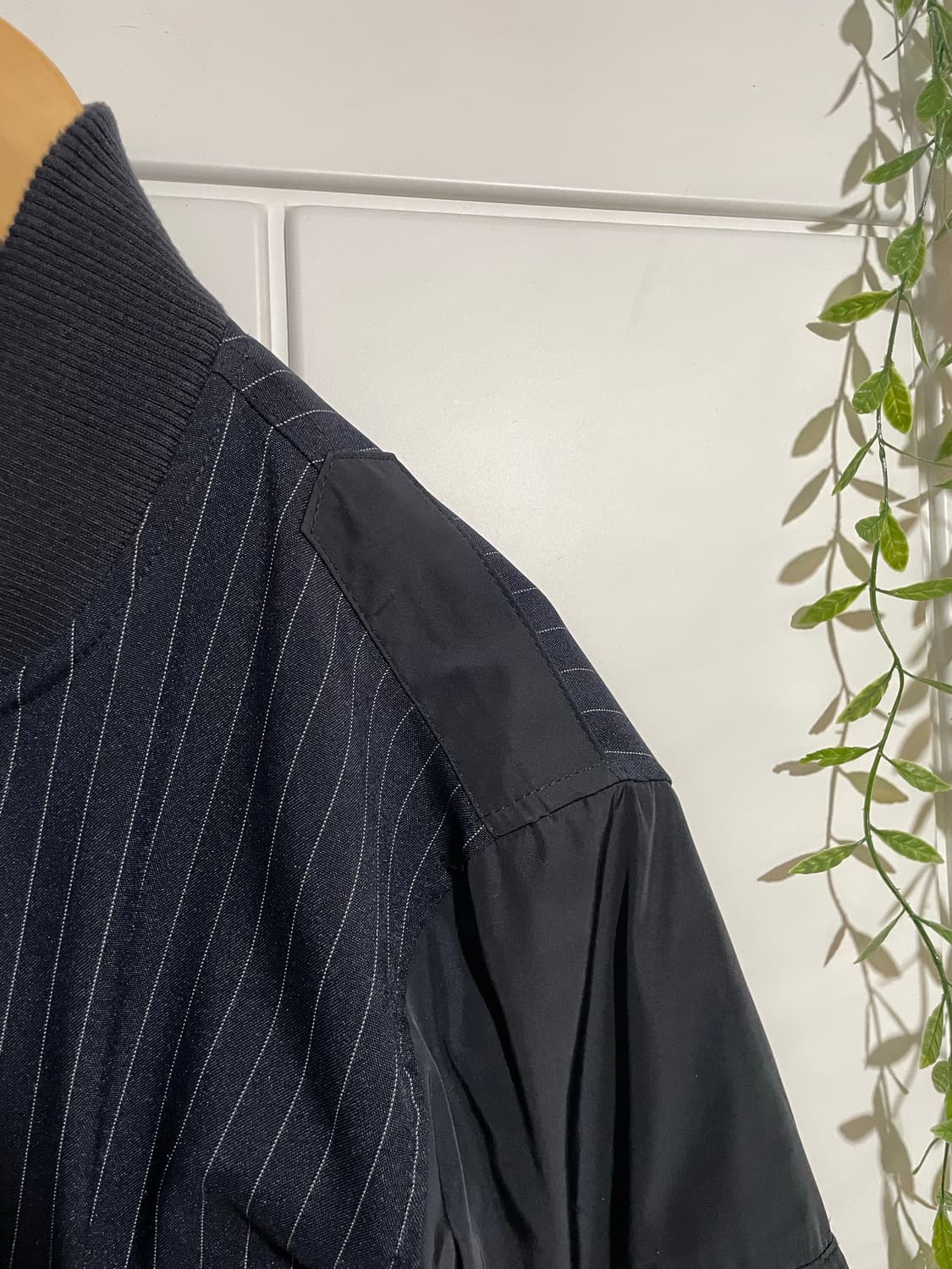 핀스트라이프 블루종 상품이미지5