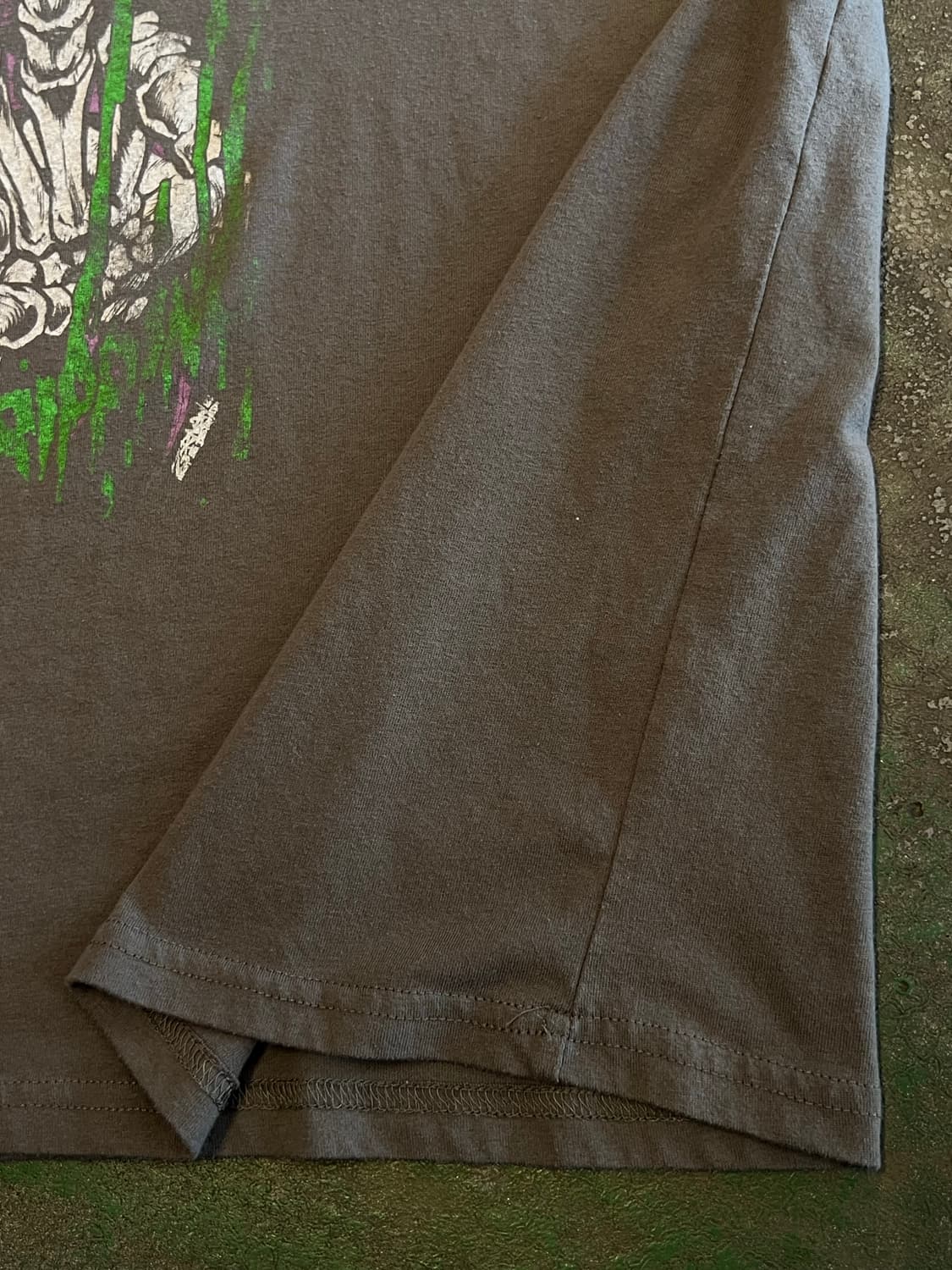 [2XL] 미스핏츠 스컬 그래픽 오피셜 밴드티 머천다이즈 상품이미지5