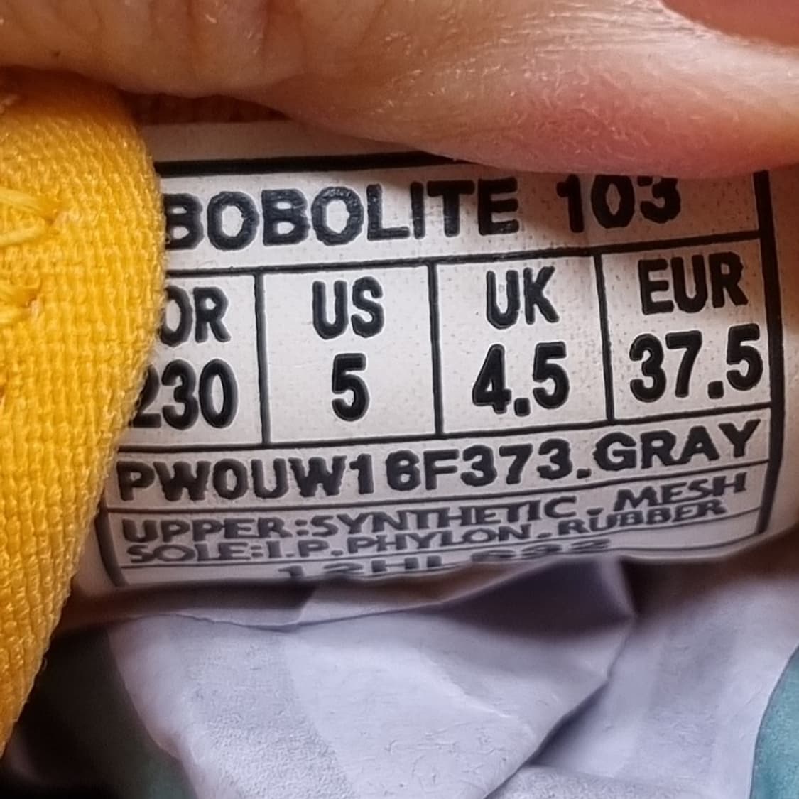 새상품 프로스펙스 보보라이트 운동화230 상품이미지6