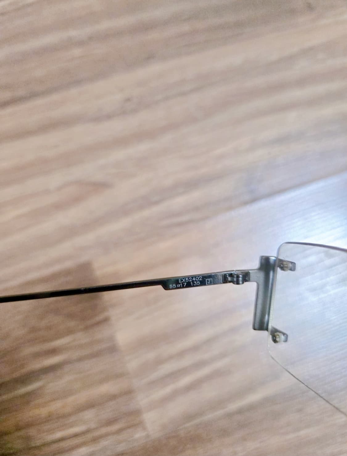 Exte 긱시크 스퀘어 무테 안경 [정품] 상품이미지6