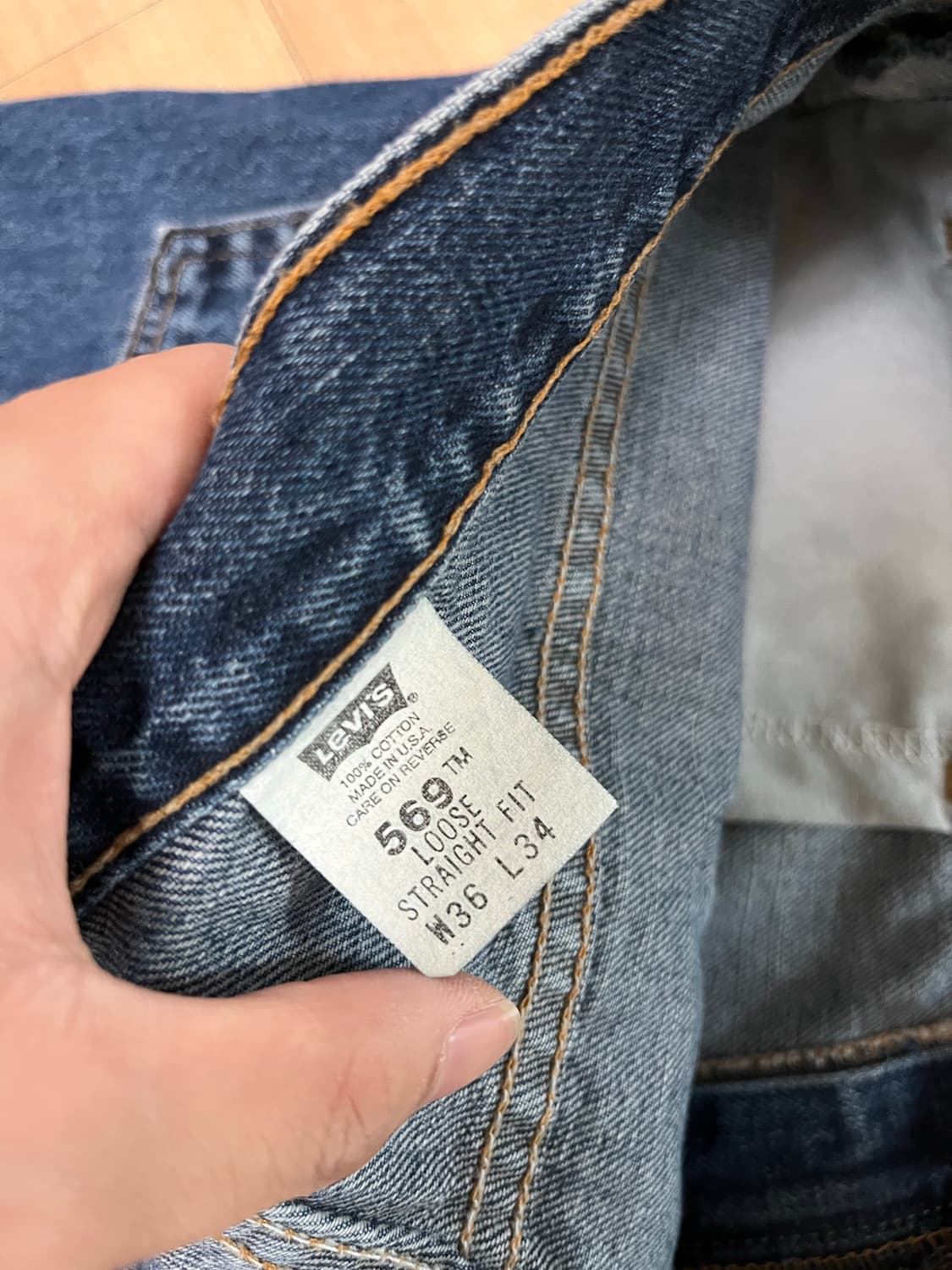 리바이스 90s 569 usa 루즈스트레이트 상품이미지3