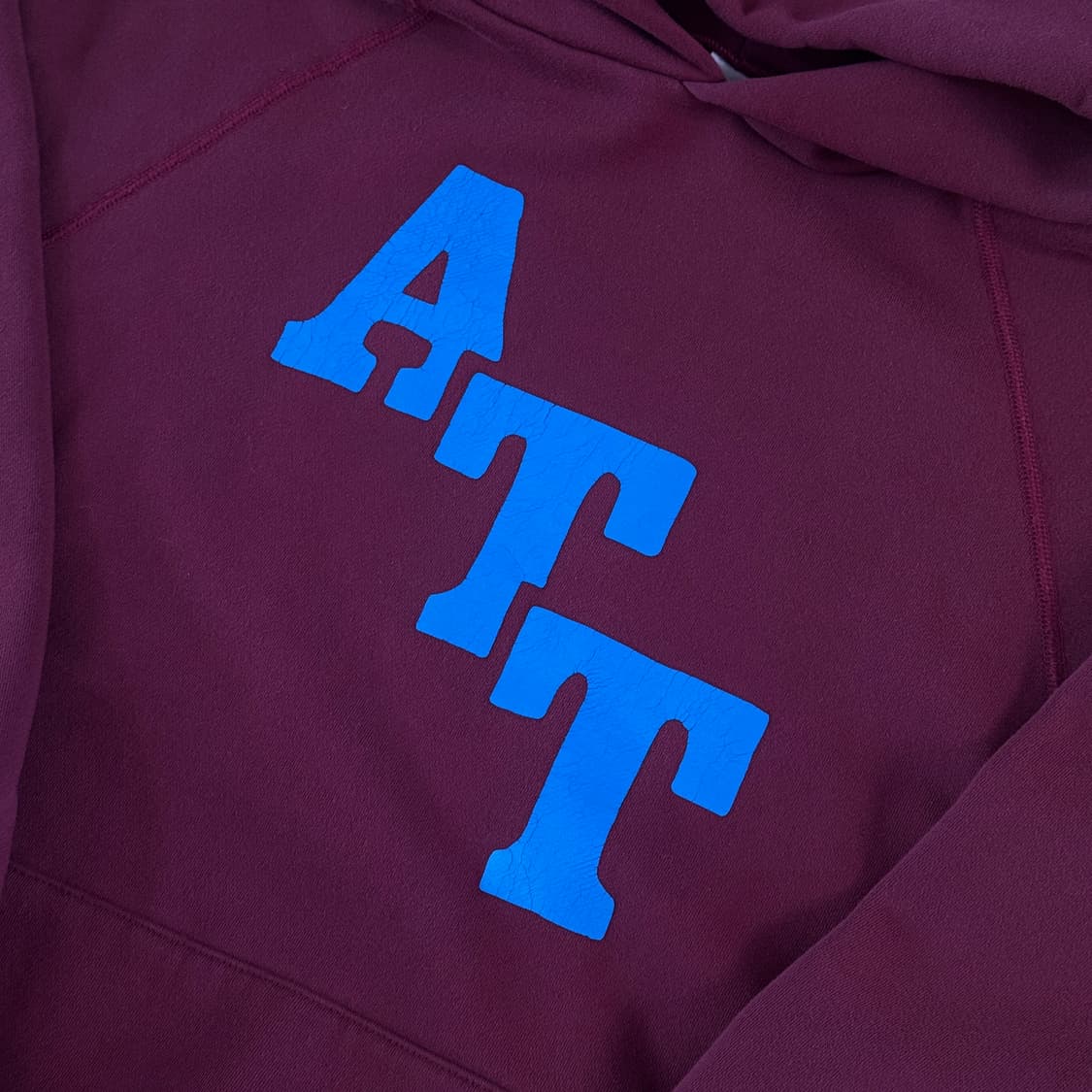컬렉트 피시스 ATT 후드 버건디 상품이미지3