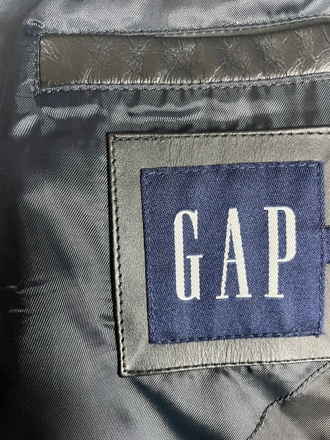 90s GAP 샘플버전 가죽자켓 상품이미지8