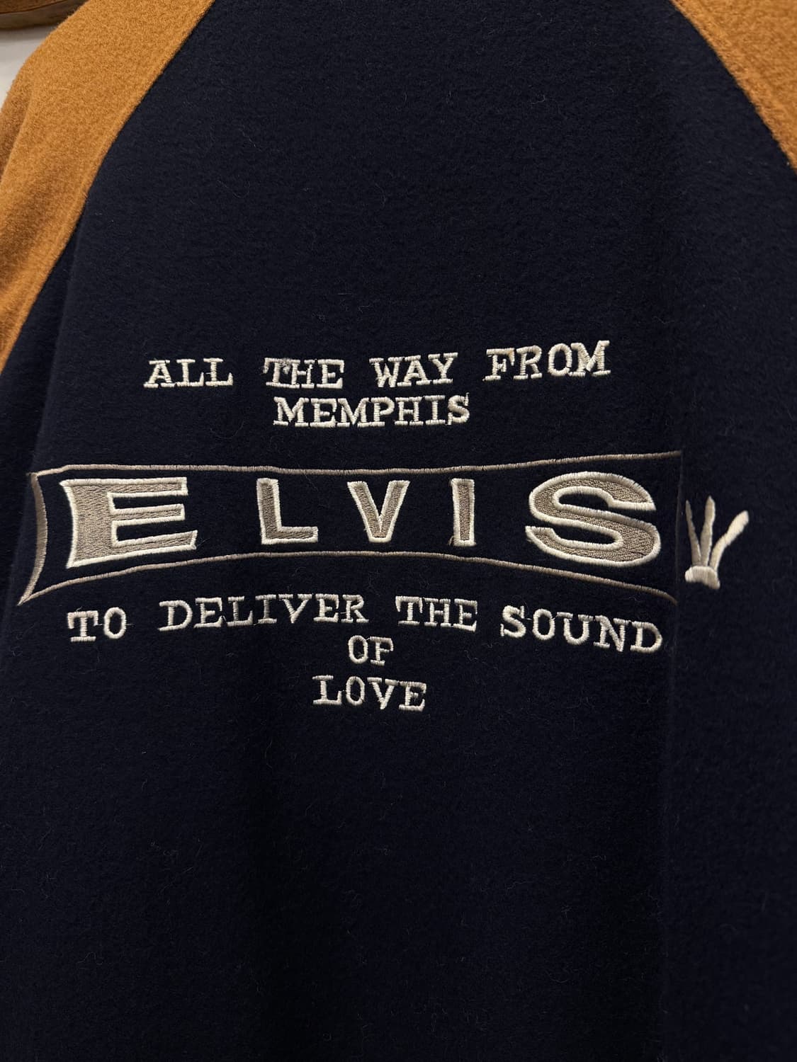  XL) Elvis Presley Wool Varsity Jacket  상품이미지3